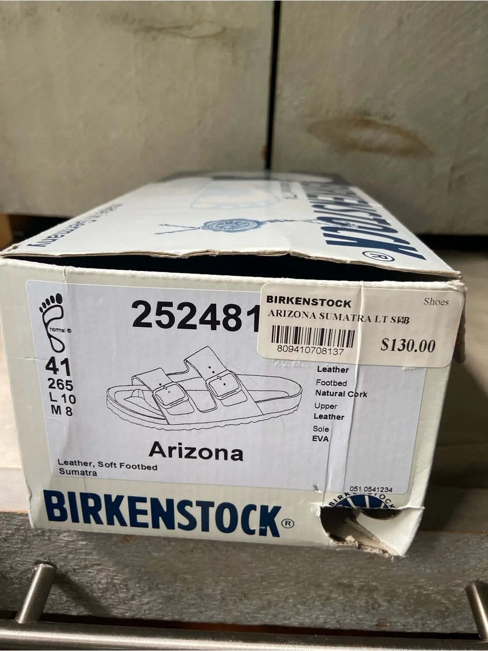 Birkenstock Arizona Sandals Sumatra Brown